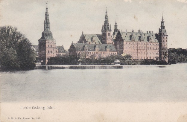Frederiksborg Slot på postkort